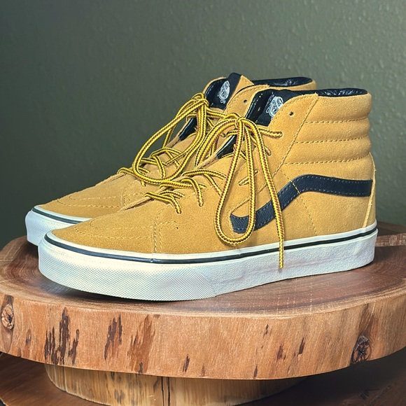 VANS Suede Sk8-Hi Skate Shoe - Wheat / Black - Picture 2 of 16